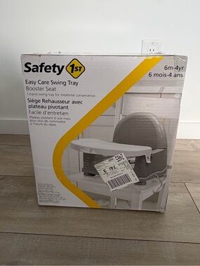 Safety 1st Easy Care Swing Tray Booster Seat - Gray